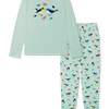 Pijama alegre para mujer Pájaros cantarines