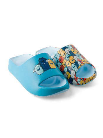Sandalias infantiles alegres chunky Monstruos divertidos
