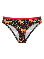 Bragas alegres para mujer Zorro y flores