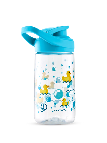 Botella de agua alegre Patitos flotantes 470 ml