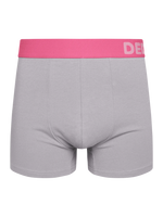 Bóxeres para hombre Gris y rosa