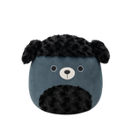 Squishmallows Jettward el Caniche Negro Peludo, 30 cm