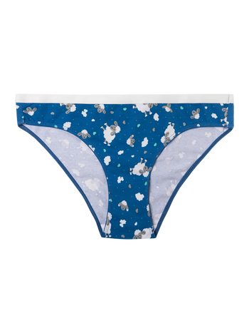 Bragas alegres para mujer Ovejas y nubes