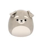 Squishmallows Shaun el Schnauzer Gris, 30 cm