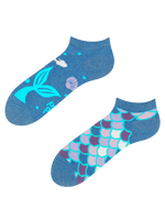 Calcetines tobilleros alegres Sirena