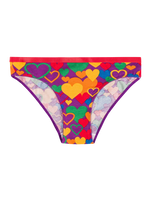 Bragas alegres para mujer Amor multicolor