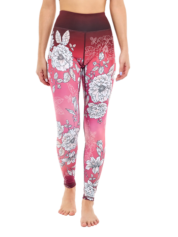 Mallas de gimnasio alegres Rosas Ternas