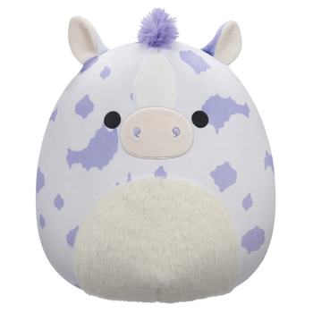 Squishmallows Abelita el Caballo Appaloosa Lavanda, 30 cm