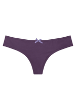 Bragas brasileñas para mujer violeta oscuro