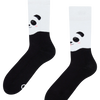 Calcetines de inverno alegres Panda feliz