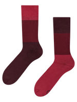 Calcetines de invierno Marrón tricolor