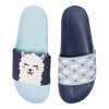 Chanclas alegres Llama y nubes