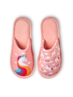 Pantuflas alegres Unicornio en las nubes