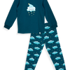 Pijama infantil alegre Nubes perezosas