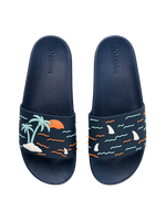 Chanclas alegres Isla tropical
