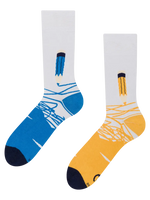 Calcetines alegres de bambú Lápices de colores