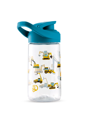 Botella de agua alegre Excavadora 470 ml