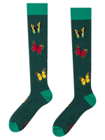 Calcetines alegres hasta la rodilla Mariposas encantadoras