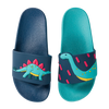 Chanclas infantiles alegres Era de los dinosaurios