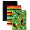 Paños alegres de cocina, 3 uds., Temporada de barbacoas