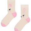 Calcetines infantiles alegres de inverno Conejo
