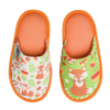 Pantuflas infantiles alegres Zorro y mariposas