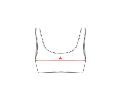 Top de bikini estilo bralette