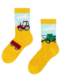 Calcetines infantiles alegres Tractor
