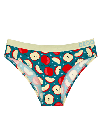 Bragas de modal para mujer Manzana roja