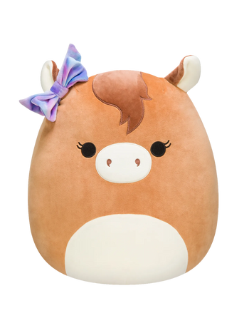 SQUISHMALLOWS Tomar, el caballo con arco, 20 cm