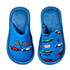 Pantuflas infantiles alegres Coches rápidos