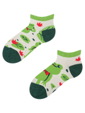 Calcetines tobilleros alegres para niños Ranita