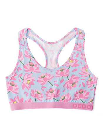 Bralette alegre para mujer Lirio de agua