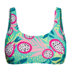 Top alegre de bikini deportivo Pitahaya