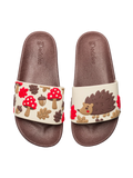 Chanclas infantiles alegres Erizo del bosque