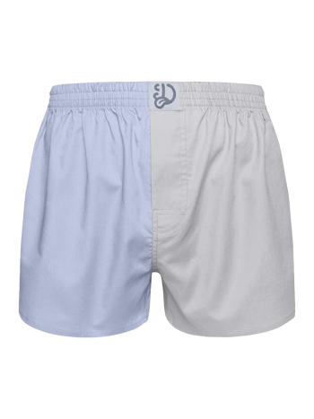 Calzoncillos para hombre azul y gris
