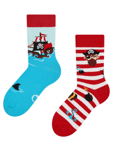 Calcetines infantiles alegres Pirata