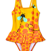 Bañador alegre de niña Abejitas