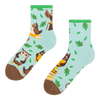 Calcetines de deporte alegres Búho y libros