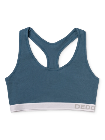 Bralette para mujer Verde turquesa oscuro