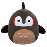 Squishmallows Theodore el Correcaminos Gris Topo Oscuro, 20 cm