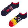 Calcetines sneakers alegres Bombero