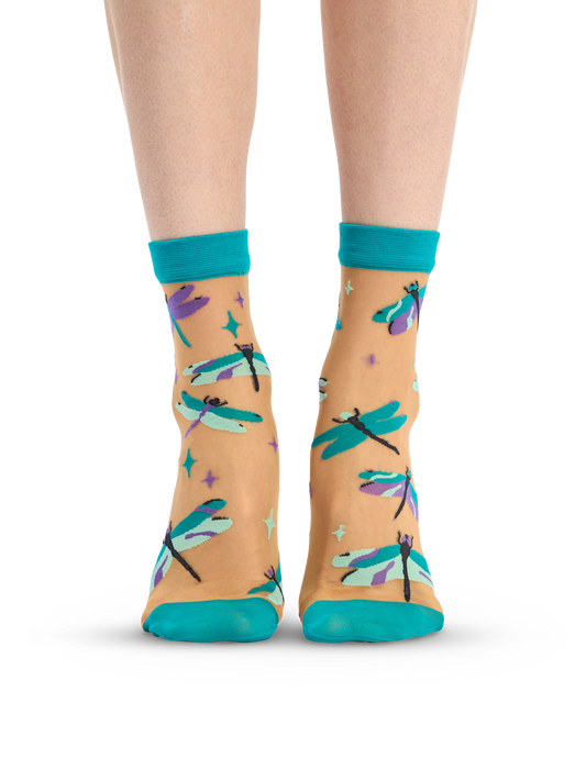 nylon-socks-turquoise-dragonflies-0d/0d629e78792747c829619ad0f44646c7860126a2
