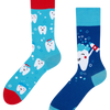 Calcetines alegres Dientes limpios