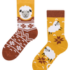 Calcetines infantiles alegres de inverno Ovejas con sudadera