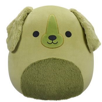 Squishmallows, Brad el Retriever Verde, 30 cm