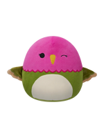 Squishmallows Na'Ima, el Colibrí Rosa y Verde, 20 cm