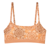 Bralette alegre de modal para mujer Mandala beige