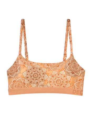 Bralette alegre de modal para mujer Mandala beige