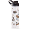 Botella de agua alegre Gato gris 700 ml